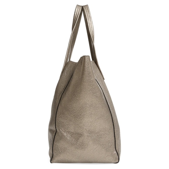 Kurt Geiger London Violet Large Leather Tote - Gunmetal - Picture 3 of 6